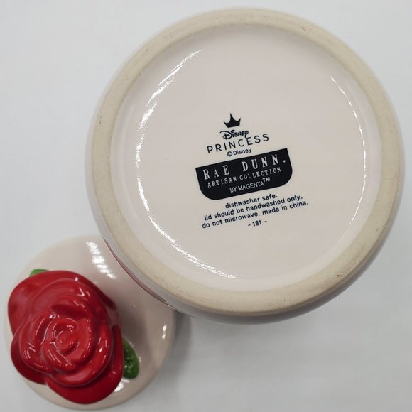 Rae Dunn + Disney Princess “LOVE STORY” Canister - Picture 13 of 16